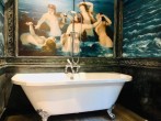 Private bath in bathhouse